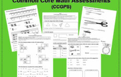 Simply SWEET TEAching Common Core Math Assessments