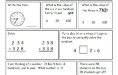 Smiling And Shining In Second Grade Common Core Daily Math Review