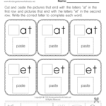 Spelling Three Letter Words Worksheet With Pictures