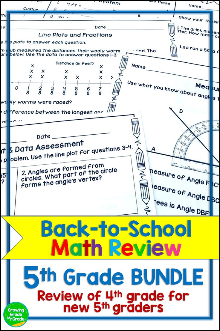 Start Your Brand new Fifth Grade Students Off Right In Math By 