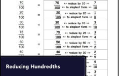 These Worksheets Deal With Reducing Common Fractions To Lowest Mixed