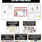This 5th Grade Math Bundle Features All The Common Core Standards With
