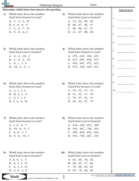 This Site Has Math Worksheets That Are Common Core Aligned And Is 