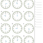 Time Worksheets Time Worksheets Telling Time Worksheets Clock