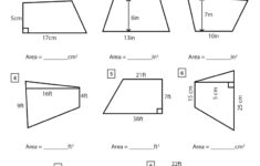 Trapezoid Worksheets Math Monks