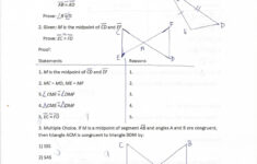 Triangle Congruence Theorems Common Core Geometry Homework Answers