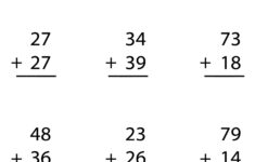 Try Our FREE Worksheet For Double Digit Addition Regrouping With Video