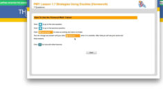 Using Personal Math Trainer Part 1 YouTube