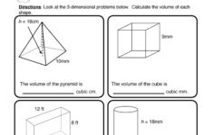 Volume Worksheets 4th Grade Common Core Volume Practice Problems 3rd