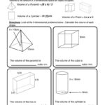 Volume Worksheets 4th Grade Common Core Volume Practice Problems 3rd