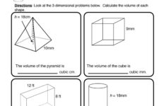 Volume Worksheets 4th Grade Common Core Volume Practice Problems 3rd