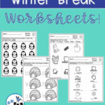 Winter Break Activities Kindergarten Worksheets Common Core Aligned
